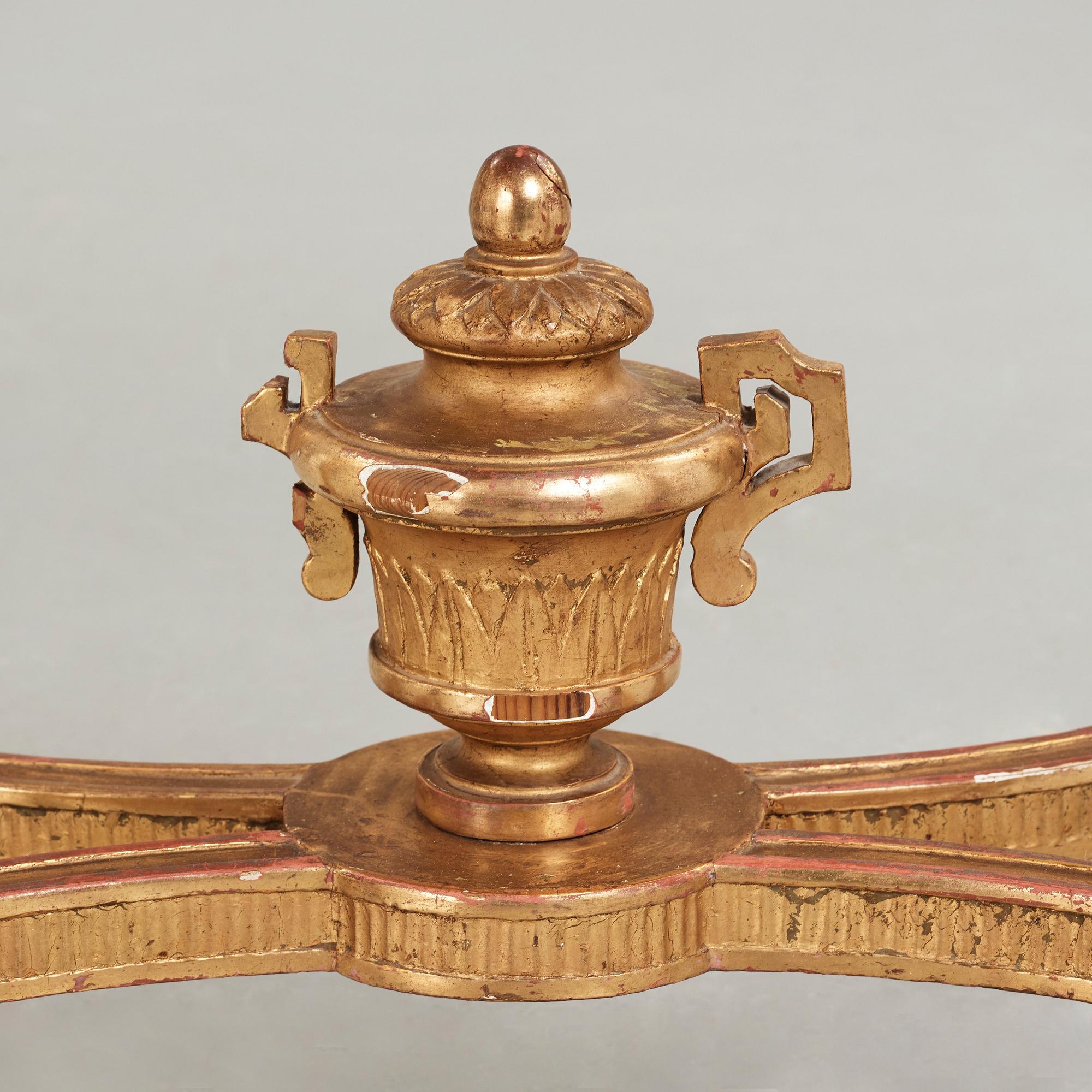 KONSOLBORD, gustavianskt stockholmsarbete, 1700-talets slut.