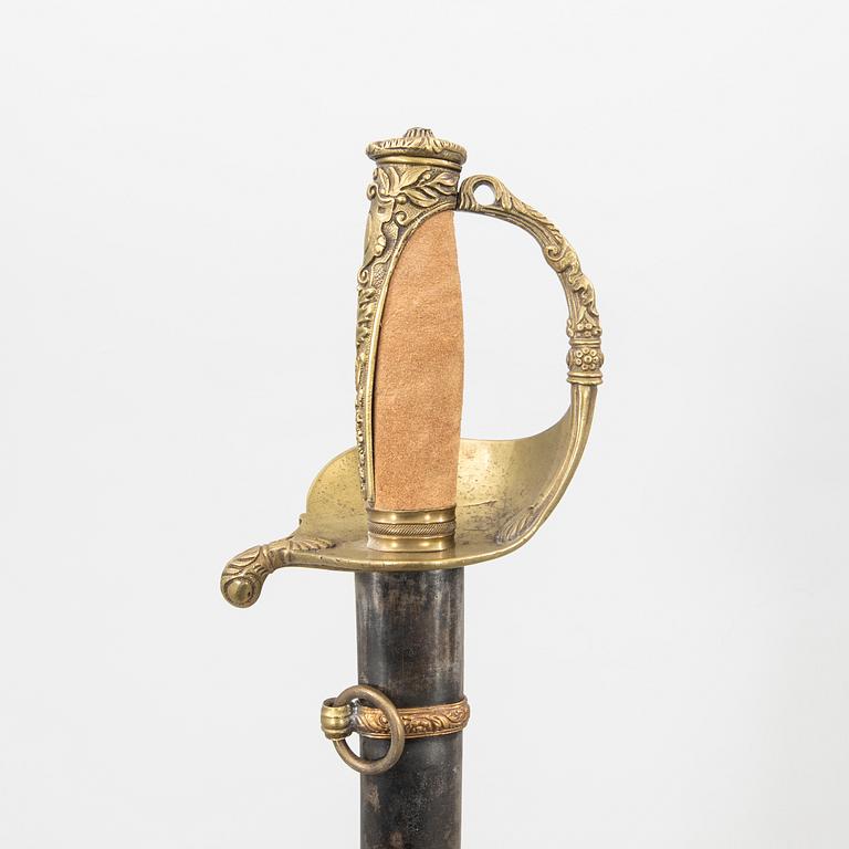 A French sabre, second half of the 19th century.