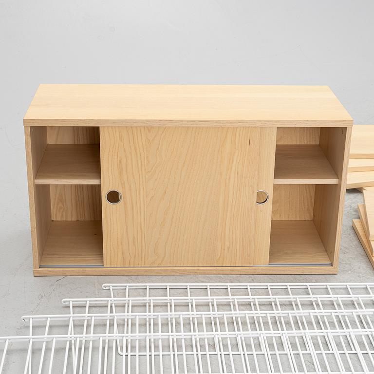 Nisse & Kajsa Strinning, a 'String' shelving system, contemporary.