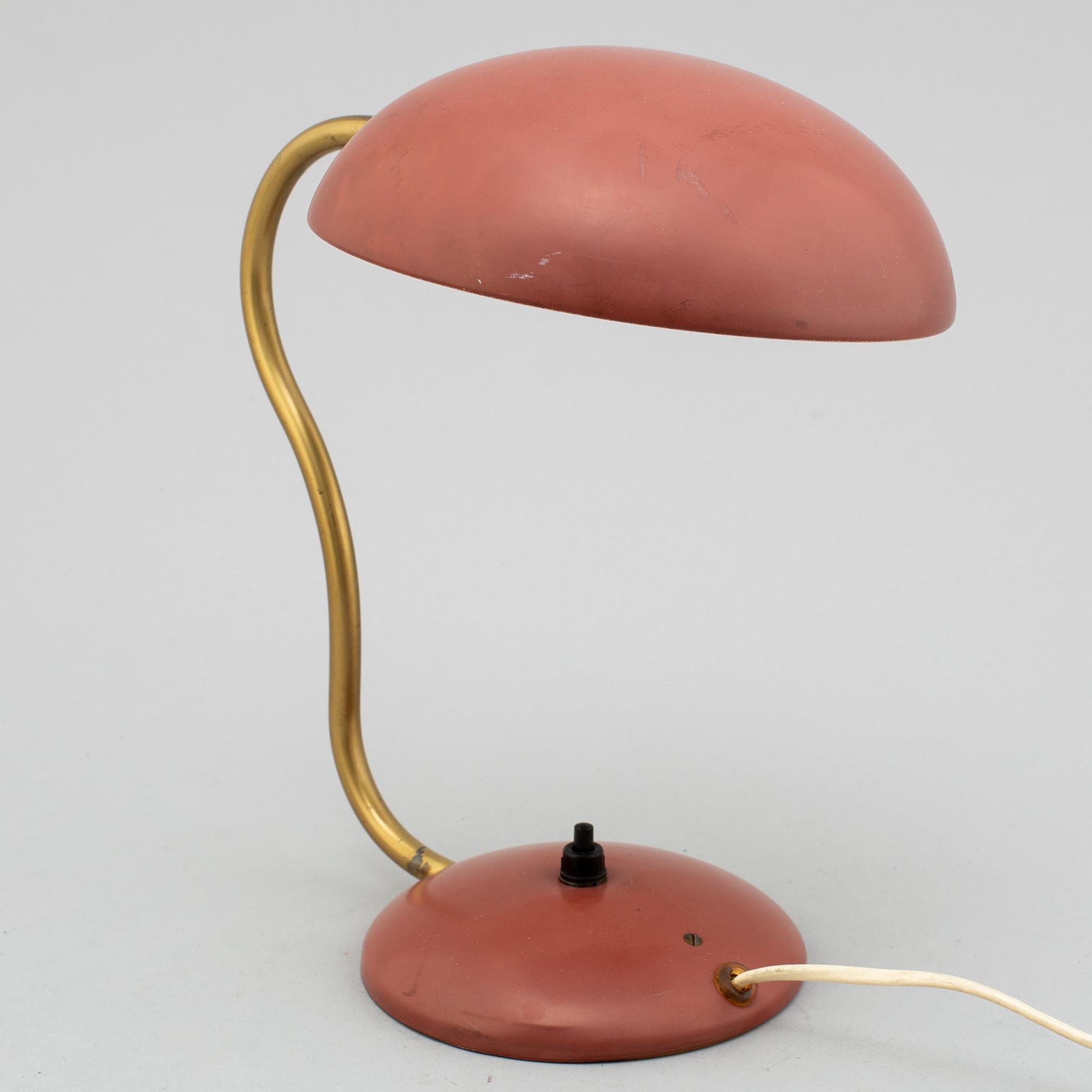 BORDSLAMPA Asea Belysning 1950 tal Bukowskis