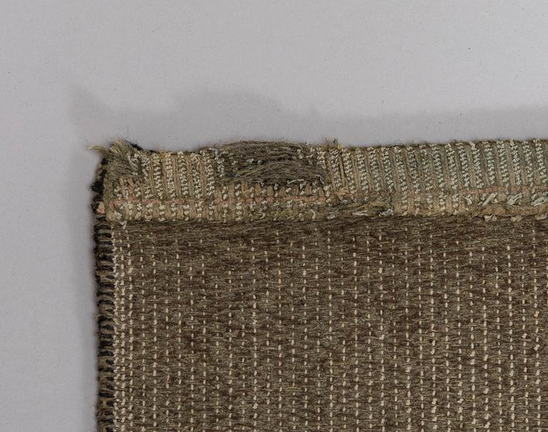 Aappo Härkönen (Kaino Lemmikki Härkönen), Aappo Härkönen, 1950/1960s Finnish flat weave carpet for Mattokutomo. Circa 240 x 155 cm.