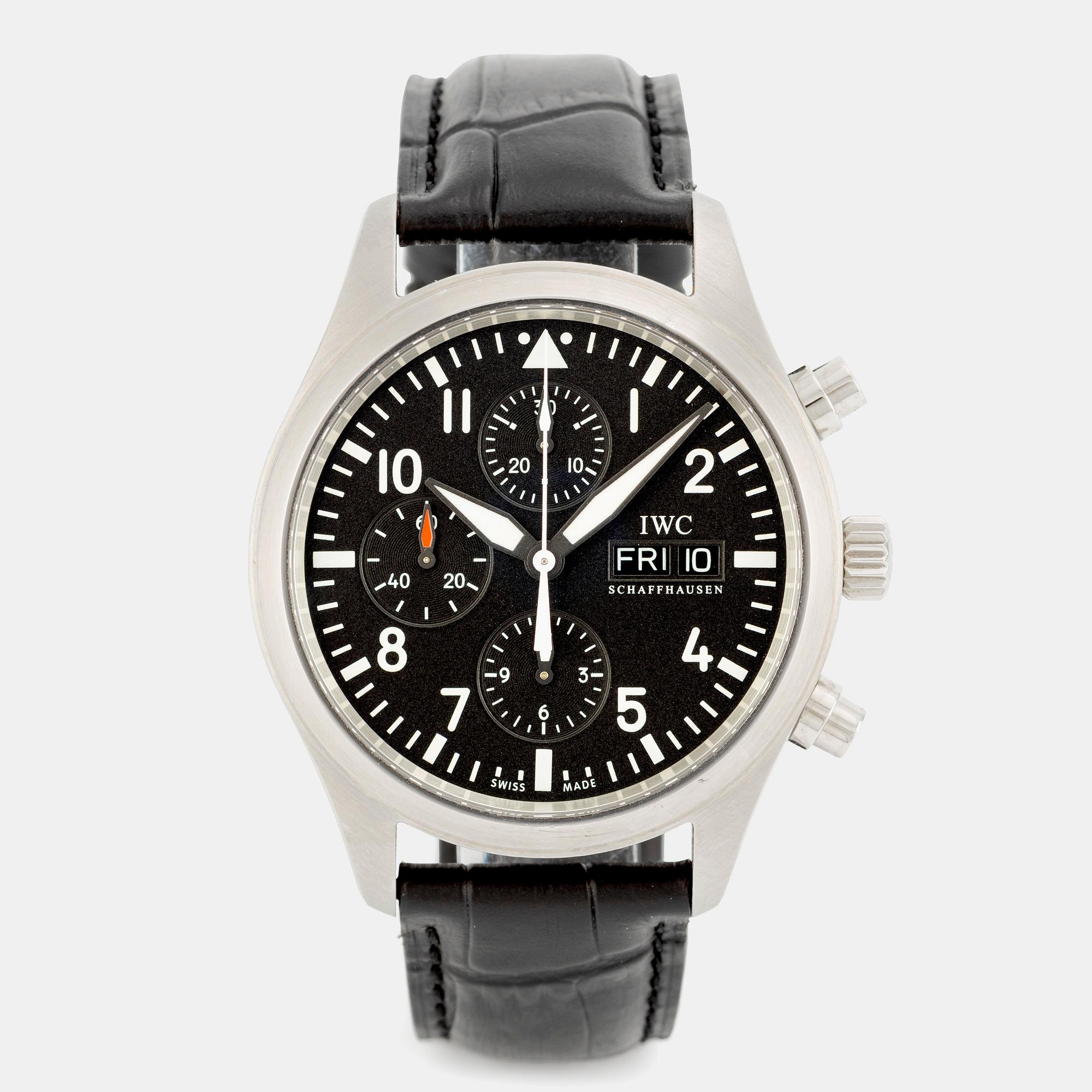 IWC, Schaffhausen, Pilot, chronograph, circa 2012.