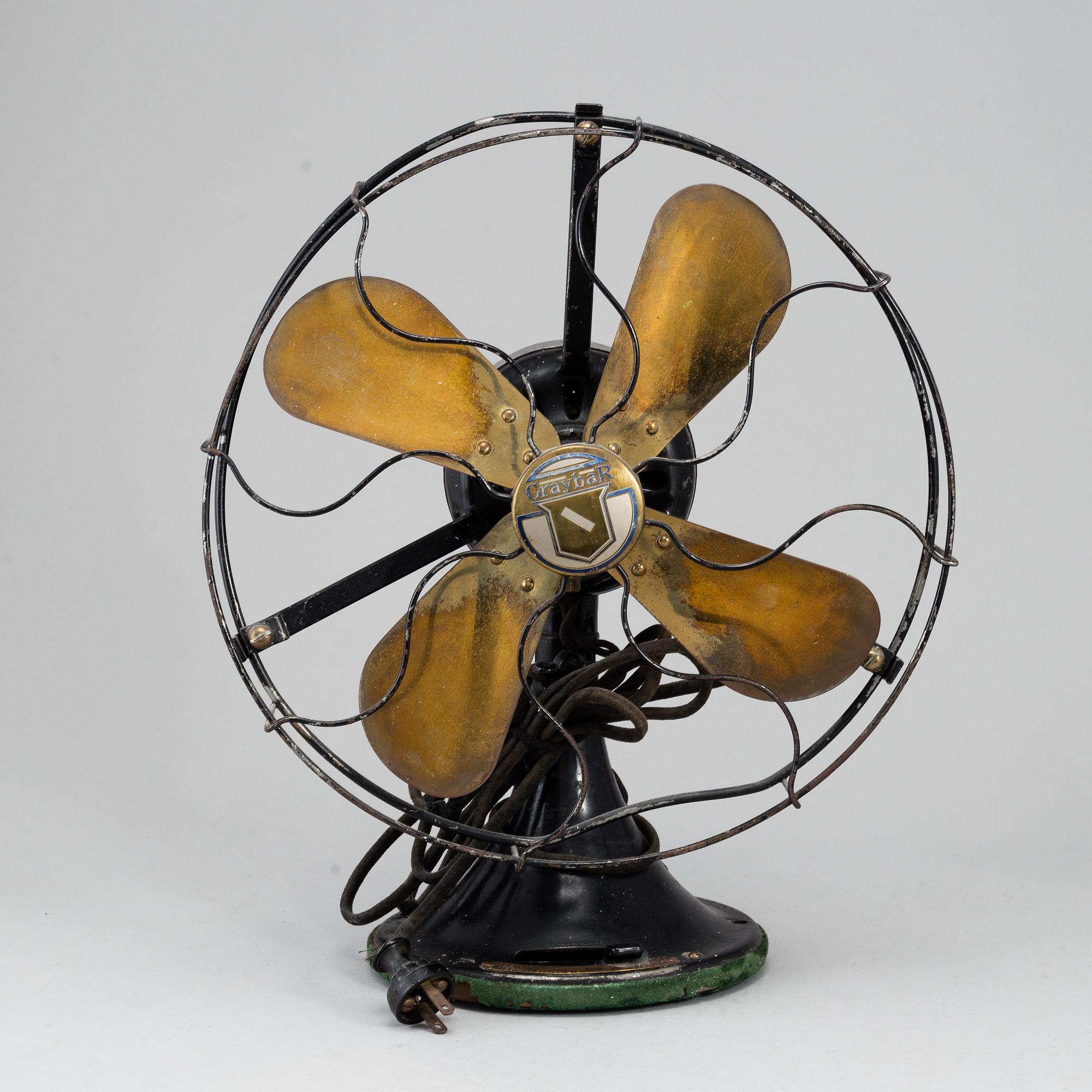 BORDSFLÄKT, Graybar Electric Co, USA, 1930-tal.