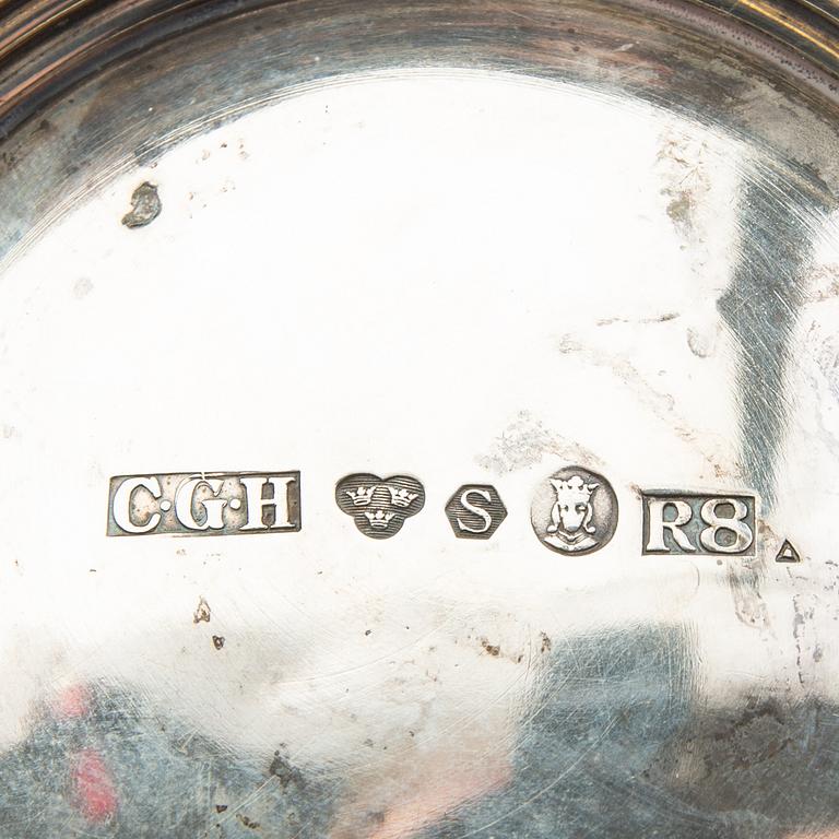 CG Hallberg vas silver Stockholm 1943.