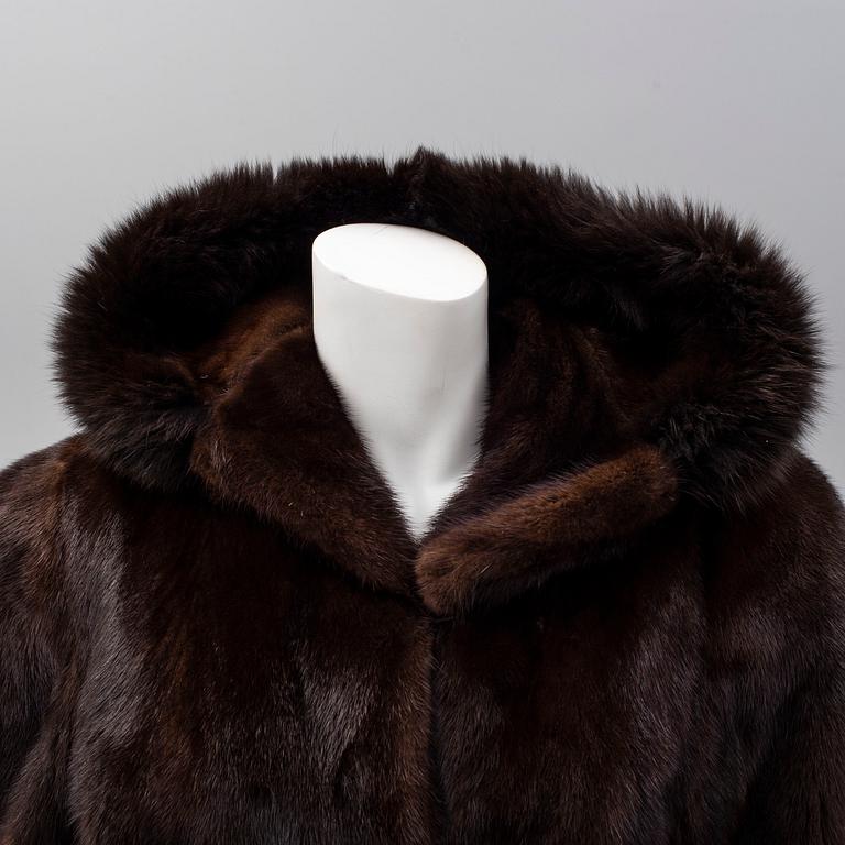PÄLSJACKA, mink, Södra Päls, Norrköping. Storlek omkring M.