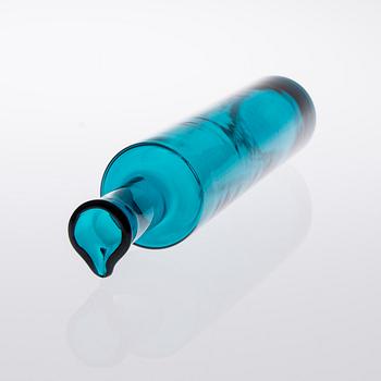 FLASKA, glas, signerad Nanny Still, Riihimäen Lasi Oy.