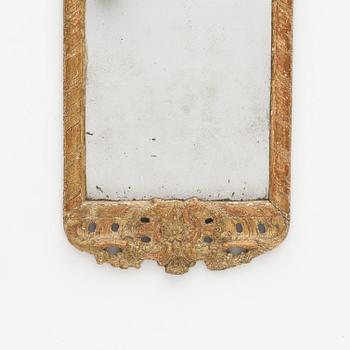 A Rococo mirror, Sweden, second half of the 18th Century.