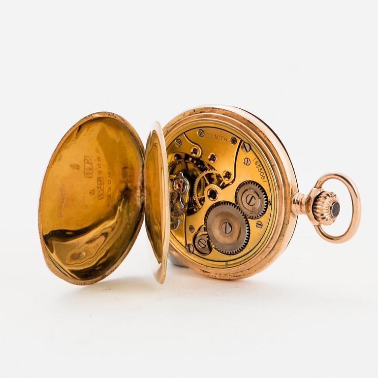 Zenith, fickur, savonett, 36 mm.