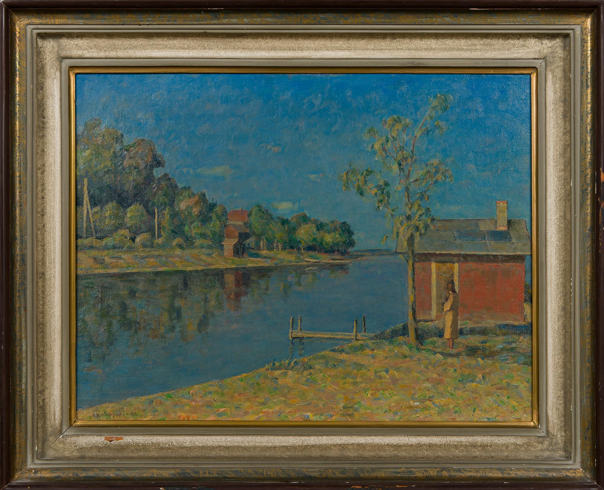 Väinö Kamppuri, Rannalla.