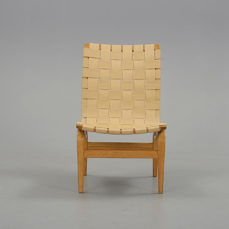 FÅTÖLJ, "Arbetsstol no 41", Bruno Mathsson, Firma Karl Mathsson, Värnamo 1941.