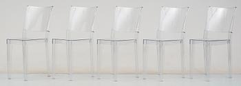 STOLAR, 5 st, "La Marie" Philippe Starck för Kartell Italien.