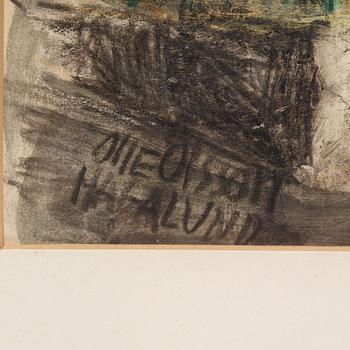 Olle Olsson-Hagalund, Street scene Hagalund.