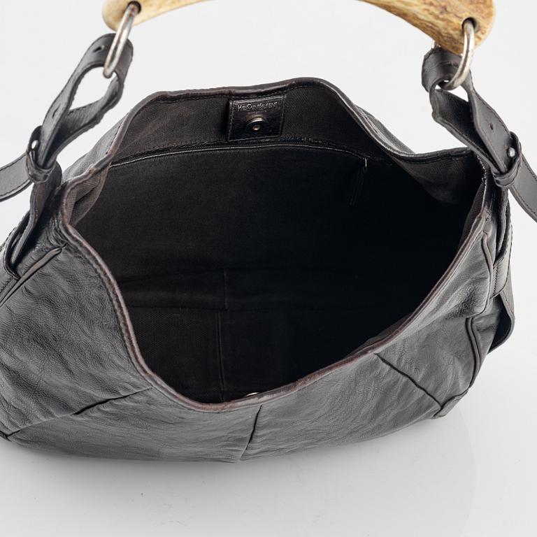 Yves Saint Laurent, a 'Mombasa' leather bag.