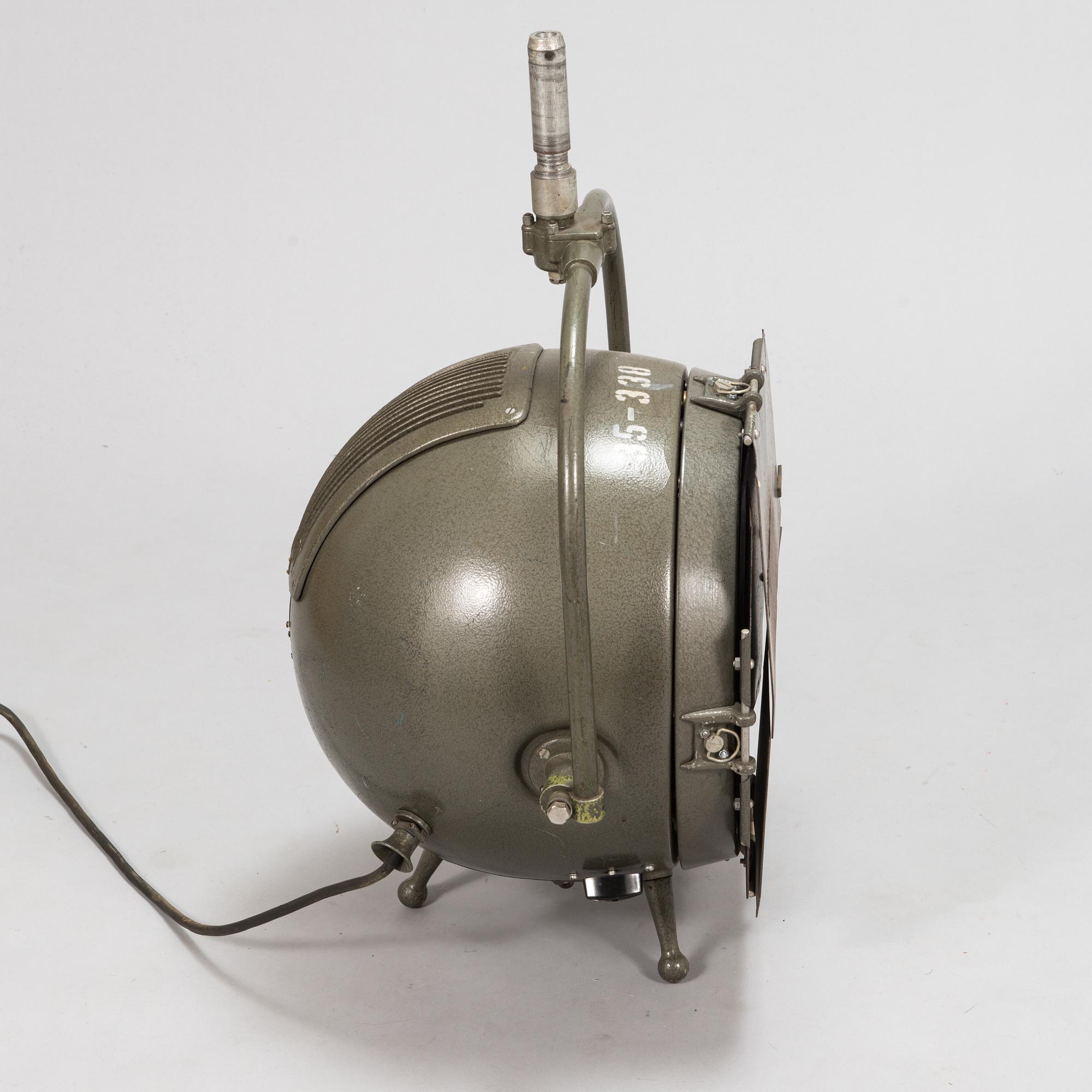 Mole Richardson, studiovalaisin, "Sputnik", Lontoo Englanti, 1950-luku.