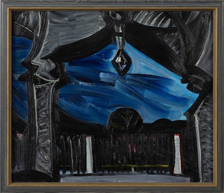 Roland Kempe, oil on canvas, signed.