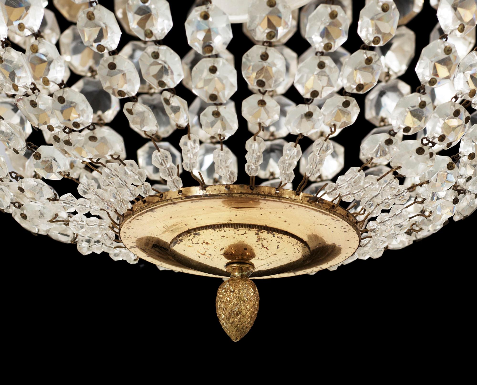 LJUSKRONA, empirestil, 1910-tal. H 80.