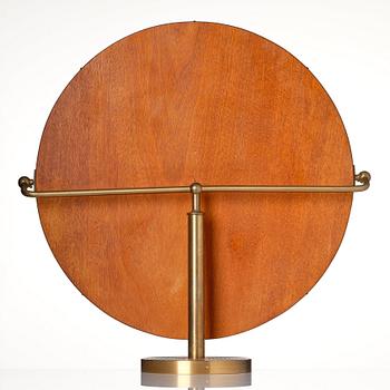 Josef Frank, a brass dressing table mirror, model "H2214", Firma Svenskt Tenn, Sweden, mid 20th  century.