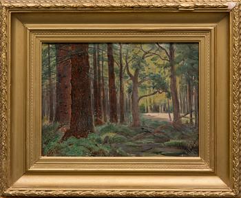 MIKHAIL POMERANTSEV, olja på duk, signerad och daterad 1901.