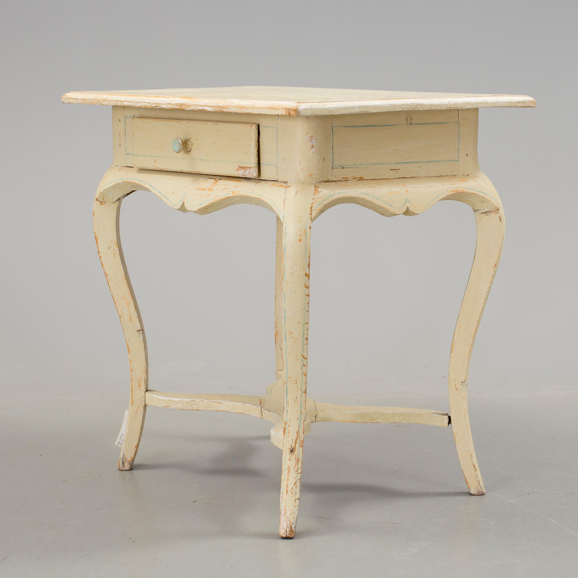 BORD, rokokostil, 1800-tal.