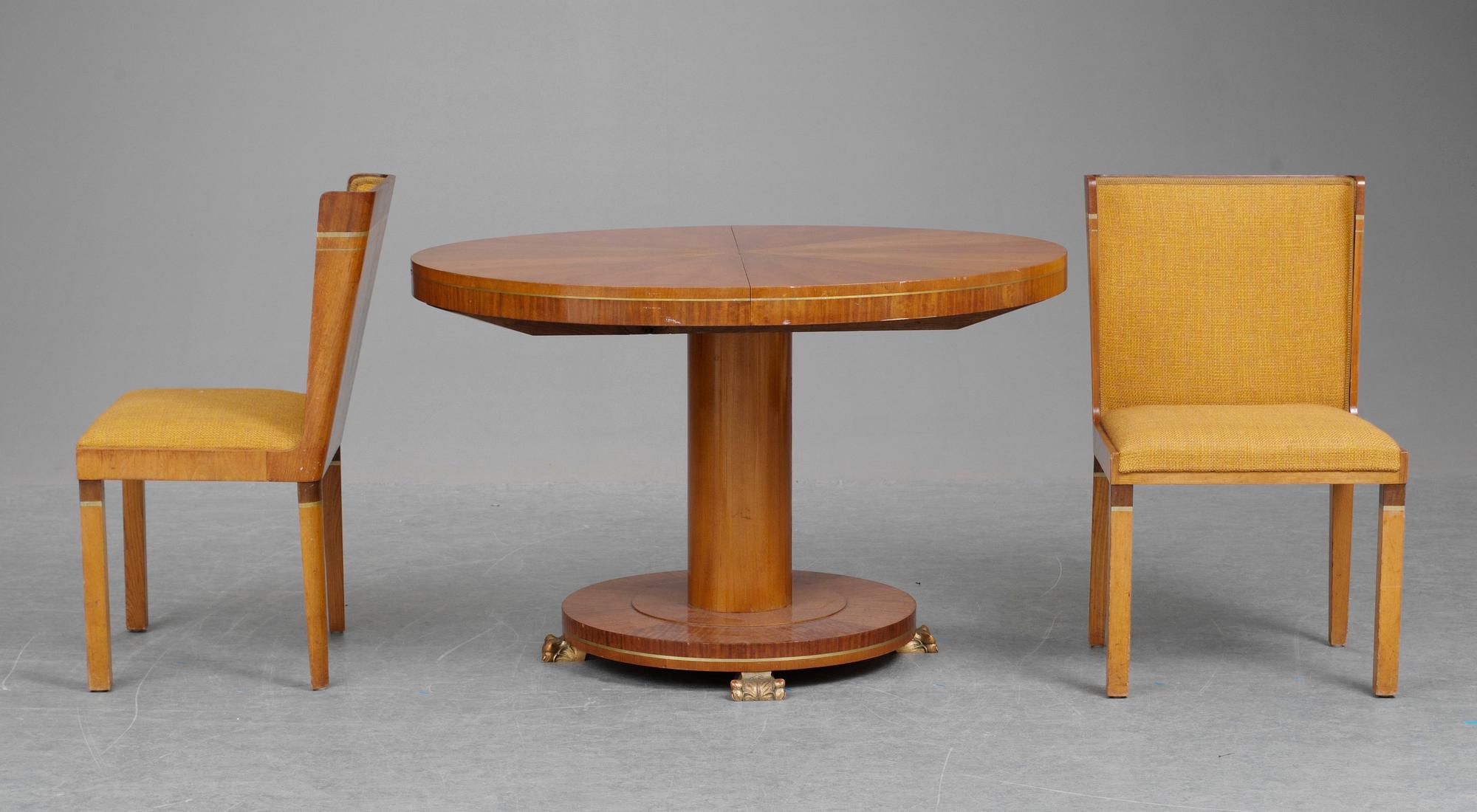 MATBORD MED FYRA STOLAR, Sverige 1930-tal.