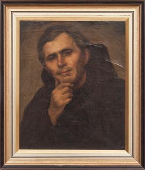 OKÄND KONSTNÄR, olja på duk, 1900-talets början.