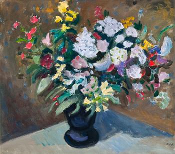 322. Onni Oja, STILL-LIFE WITH FLOWERS.