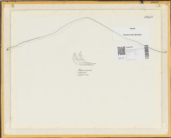 Frans Hogenberg,  Rostock från Sjösidan.