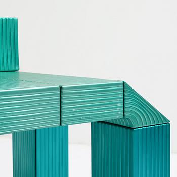 David Taylor, a unique easy chair, "Striped Chair", Studio Mellösaverken, Sweden, 2025.