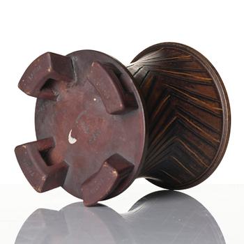 Wilhelm Kåge, a "Farsta" stoneware vase, Gustavsberg Studio, 1959.