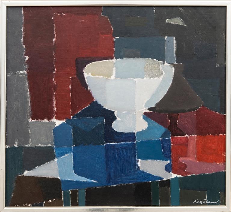 Richard Björklund, oil on canvas, signed and dated 1954.