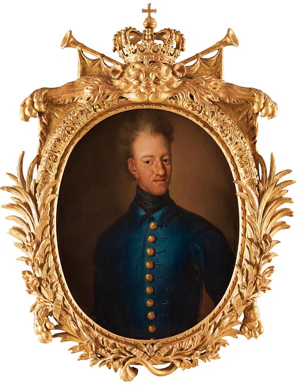 Johan David Swartz (Schwartz), King Charles XII of Sweden (1682-1718).