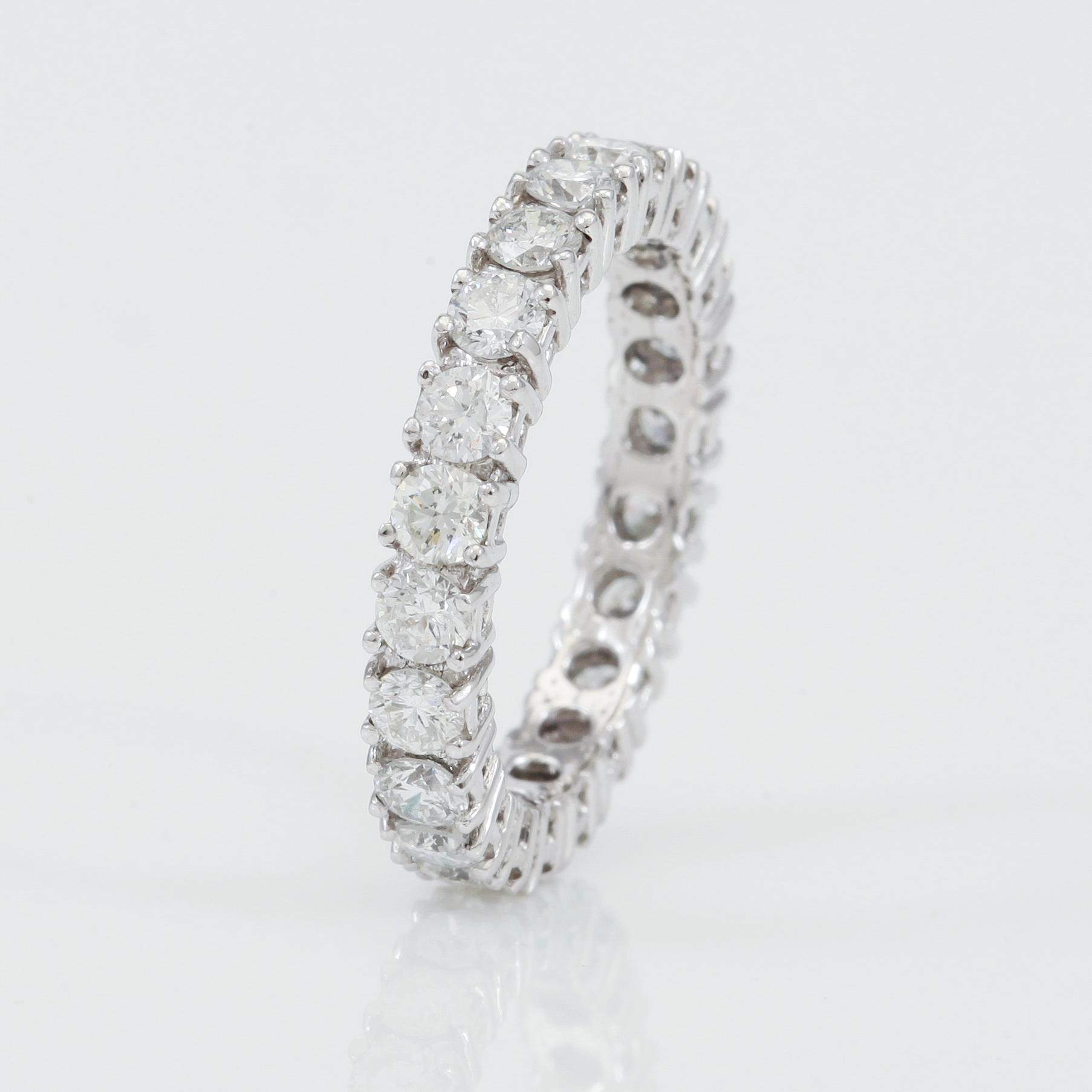 RING, briljantslipade diamanter totalt ca 1.60 ct.