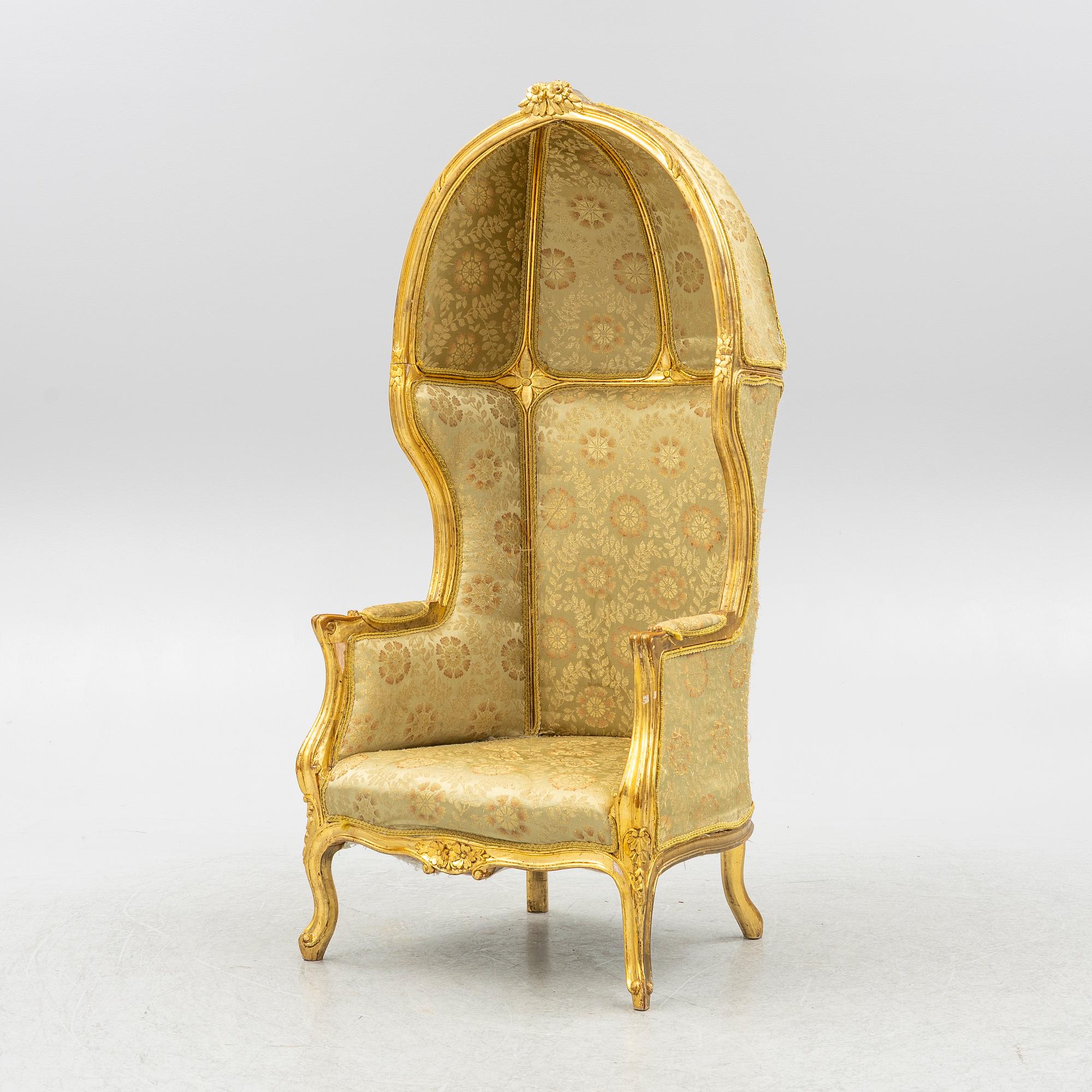 Throne chair, 20th century.