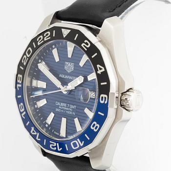 Tag Heuer, Aquaracer, GMT, wristwatch, 43 mm.