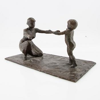 Eva Berggren, skulptur Mor och barn.