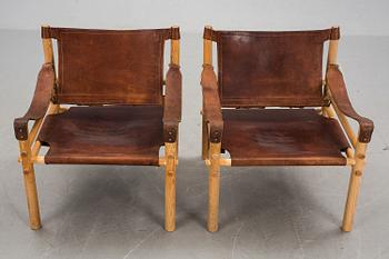 KARMSTOLAR, ett par, "Sirocco", Arne Norell, 1900-talets senare del.