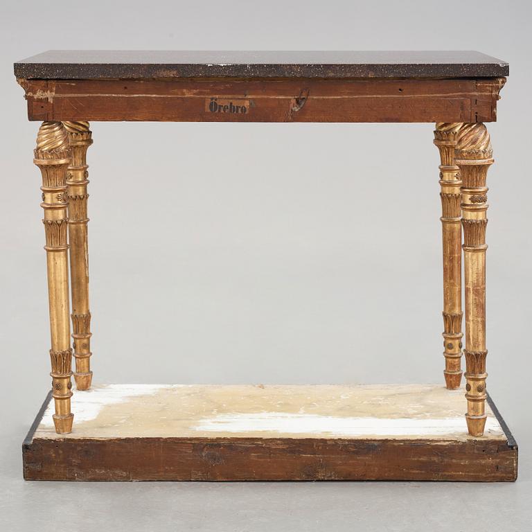 KONSOLBORD, sengustavianskt, 1800-talets början.