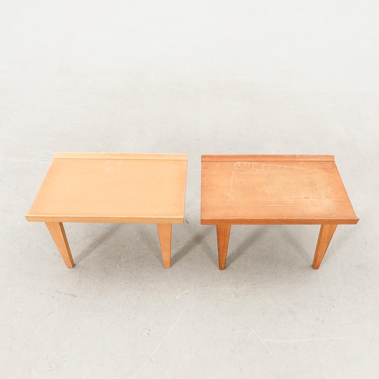 Erik Wörtz, a pair of "Novett" side tables for IKEA, late 20th century.