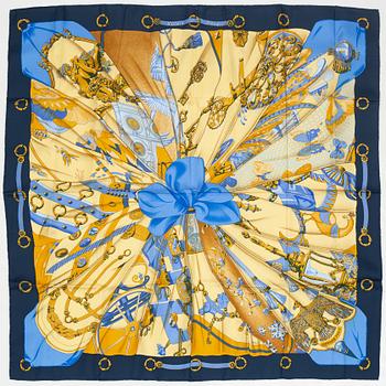 Hermès, scarf, "Soleil de soie".