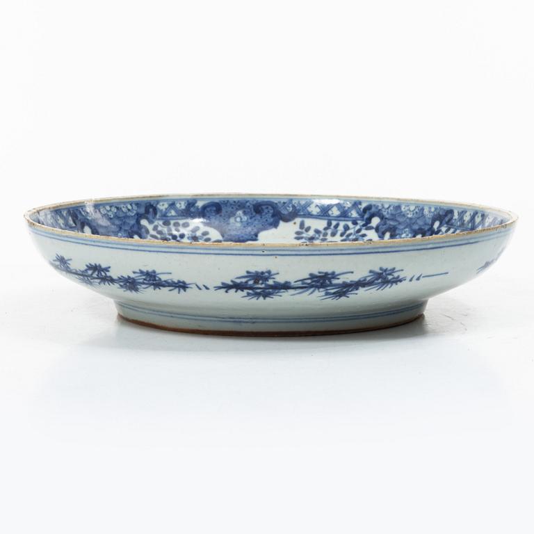 Fat, 4 st, porslin, Kina, Qingdynastin, 1700-tal.
