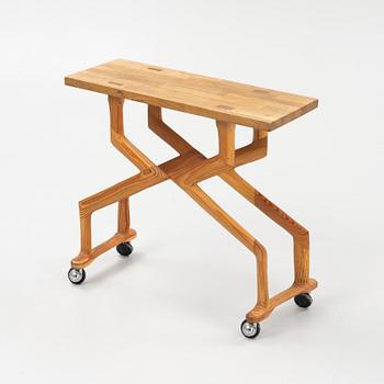 Magnus Ek, a serving trolley *Fölunge', Oaxen Krog, 2018.