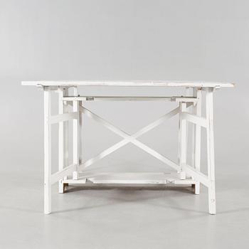 A folding table from the secodn half of the 20th century.