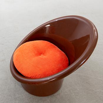 FÅTÖLJER, 3 st , "Skopa", Olle Gjerlöv-Knudsen och Torben Lind för Ikea, modellen formgiven 1974.