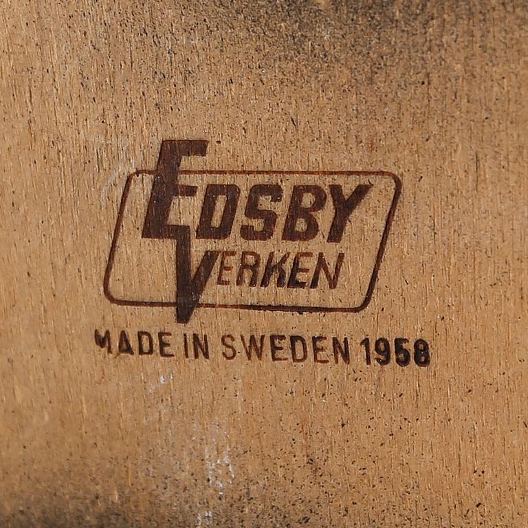 STOLAR, 4 st, "Fanett", Ilmari Tapiovaara, Edsbyverken, 1958.