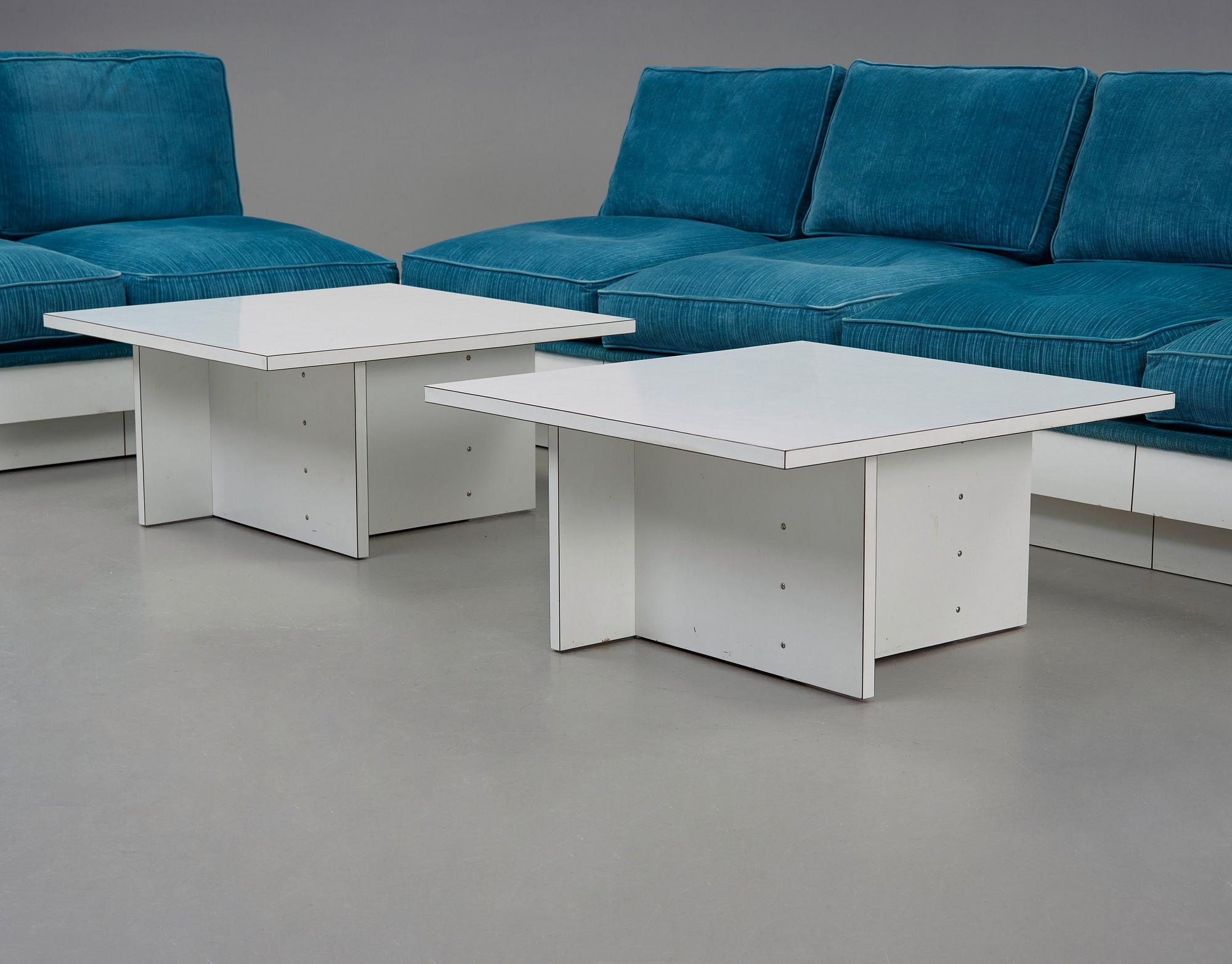 Erik Chambert, a two sections sofa, Norrköping Sweden 1968.