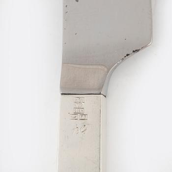 Bertel Gardberg, a silver cutlery set, 'Birgitta', Hopeatehdas oy, Helsinki 1959-1960 (36 pieces).
