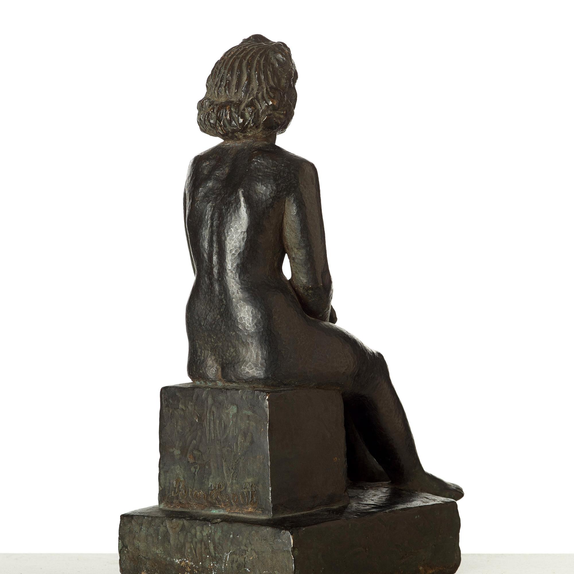 Bror Hjorth, "Sittande No. 2".