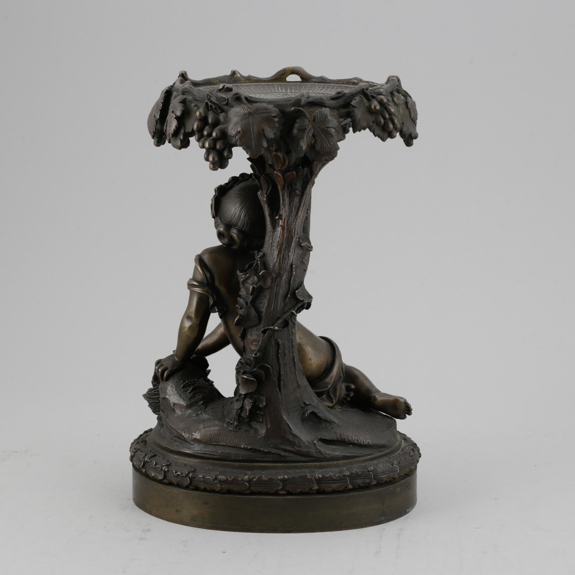 A Bronze tazza, 1800's.