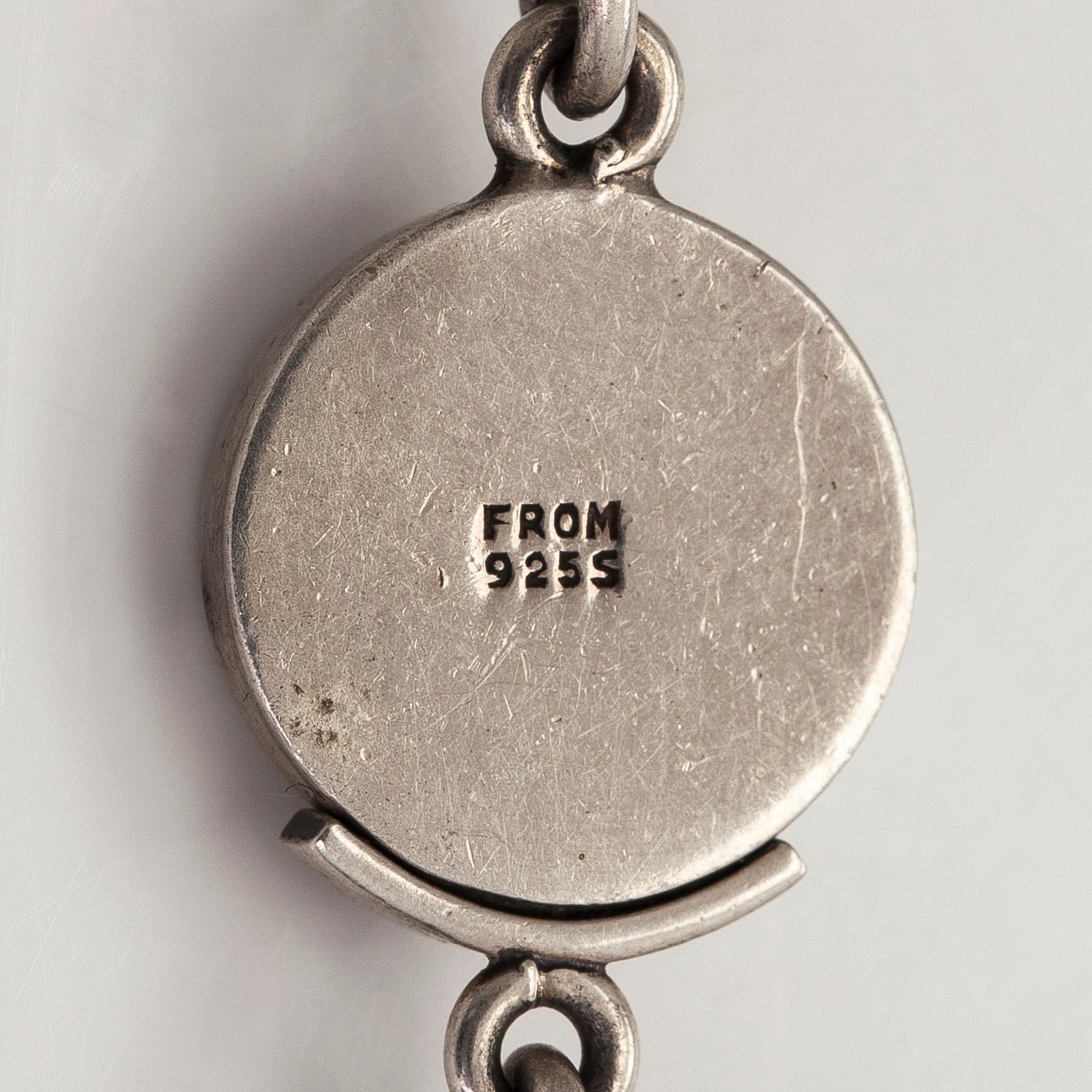 Niels Erik From, necklace, silver, Denmark.