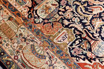A Kashmar carpet, ca 397 x 297 cm.